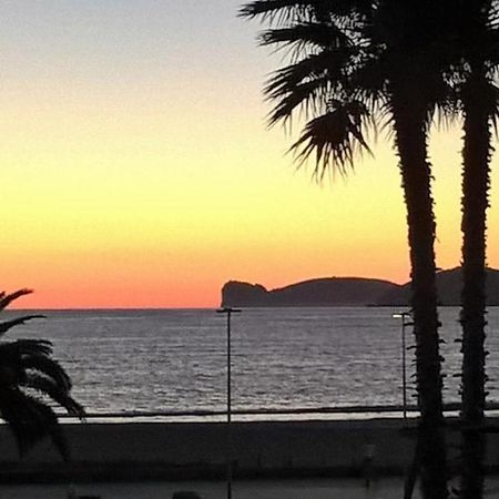 Orange Sunset, Seaview & Beach Front Alghero Luaran gambar